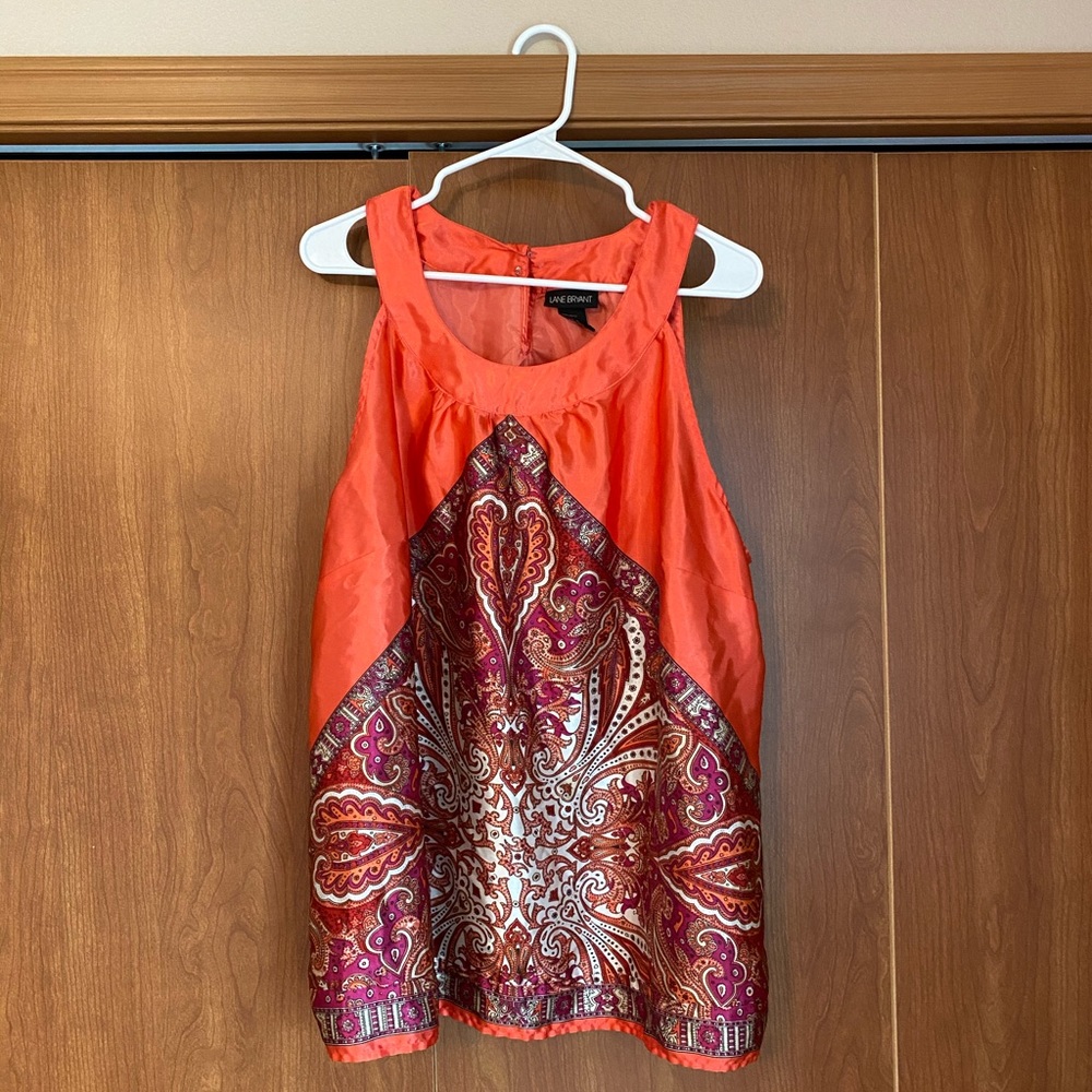 Lane Bryant Silky Tank Blouse